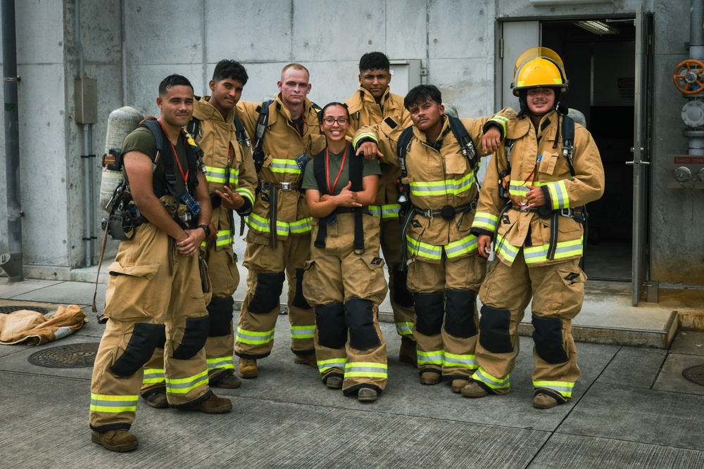 Marine Corps Air Station Iwakuni Conducts 9/11 Memorial Stair Climb