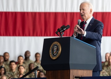 President Biden commemorates 9/11 anniversary with service members in Alaska