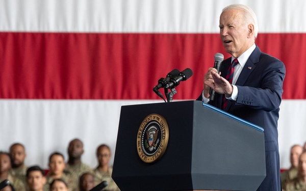 President Biden commemorates 9/11 anniversary with service members in Alaska