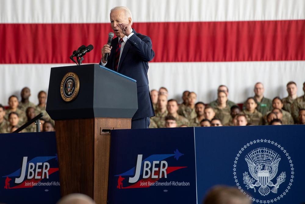 President Biden Marks Anniversary of 9/11 at JBER