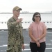 Australian Chief Minister of Northern Territory Tours USS Canberra (LCS 30)