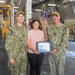 Australian Chief Minister of Northern territory Tours USS Canberra (LCS 30)