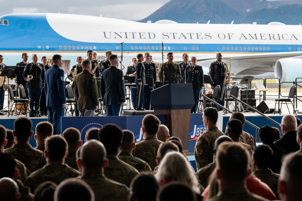 U.S. President Joe Biden visits JBER for 9/11 remembrance ceremony