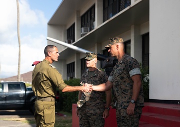 Israeli Defense Force visits 3d Marine Littoral Regiment