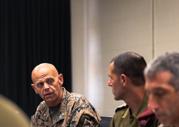 Israeli Defense Force visits 3d Marine Littoral Regiment