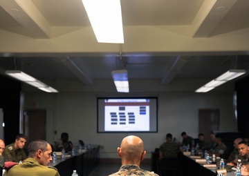 Israeli Defense Force visits 3d Marine Littoral Regiment