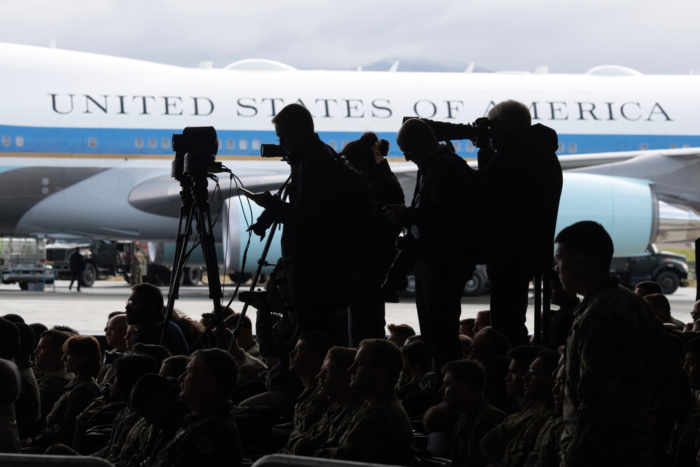 President Joe Biden visits JBER for 9/11 remembrance ceremony