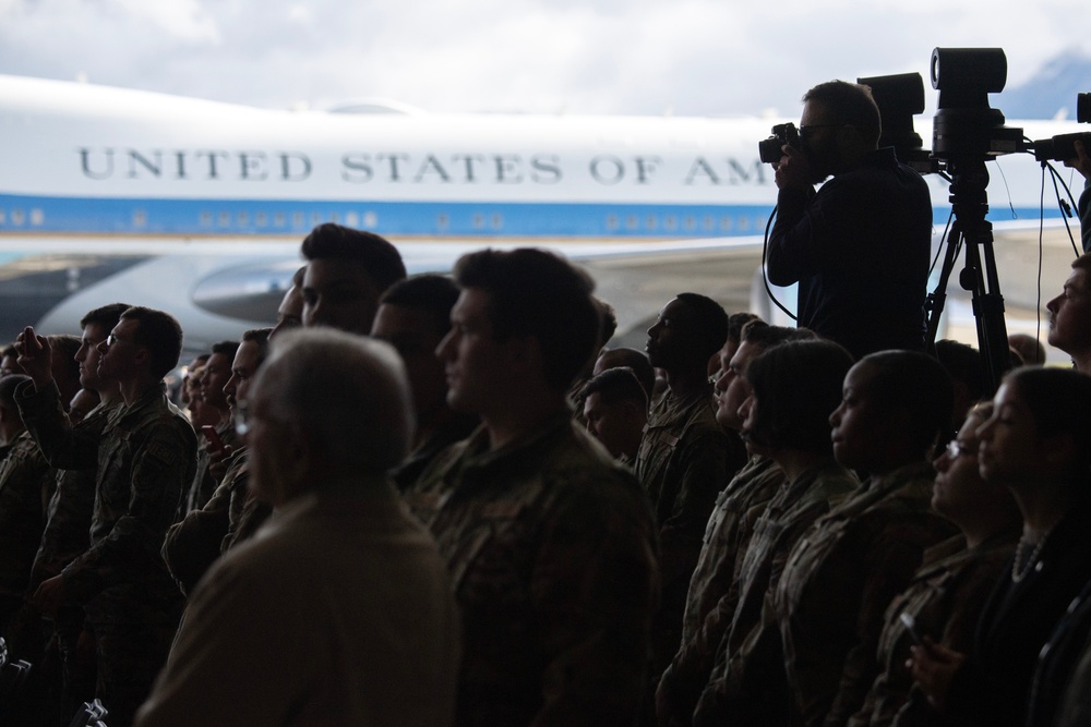 President Joe Biden visits JBER for 9/11 remembrance ceremony