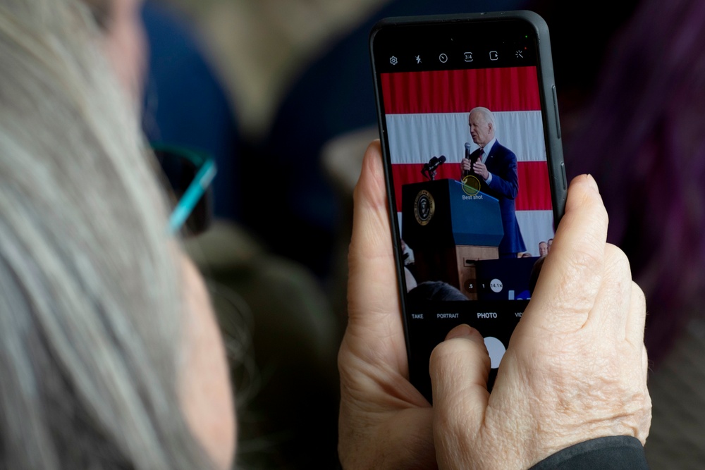 U.S. President Joe Biden visits JBER for 9/11 Remembrance Ceremony