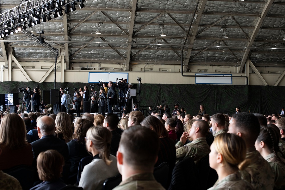 U.S. President Joe Biden visits JBER for 9/11 Remembrance Ceremony