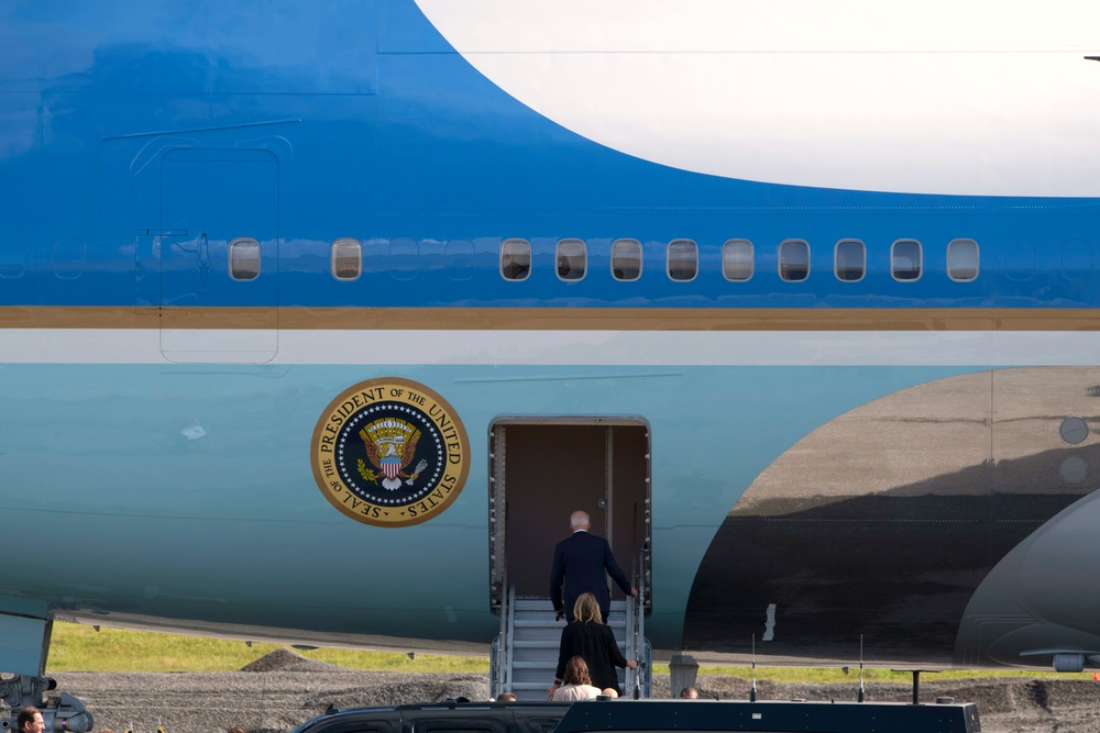 U.S. President Joe Biden visits JBER for 9/11 Remembrance Ceremony