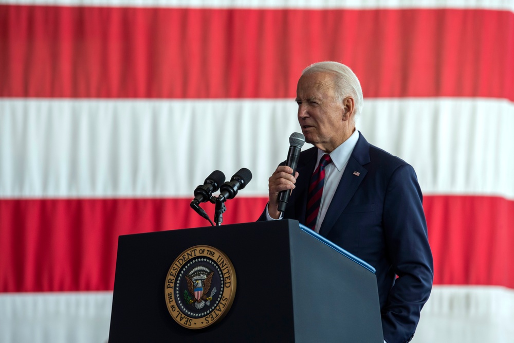 U.S. President Joe Biden visits JBER for 9/11 Remembrance Ceremony