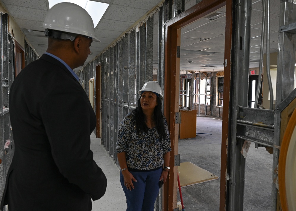 Dr. Ravi Chaudhary visits Andersen AFB