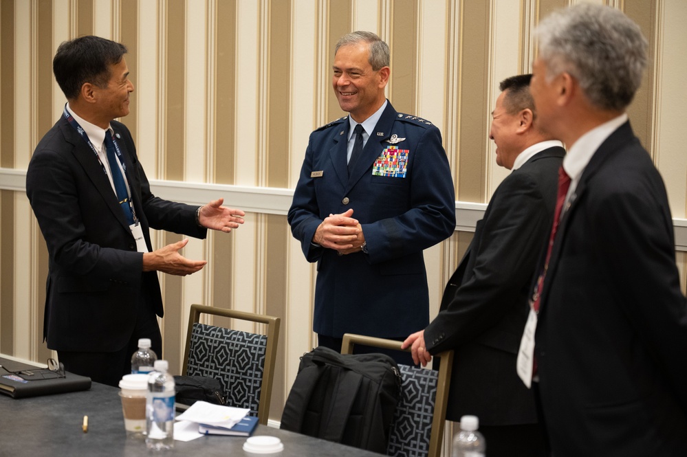 Pacific Air Forces commander meets with Japan-America Air Force Goodwill Association (JAAGA) leaders