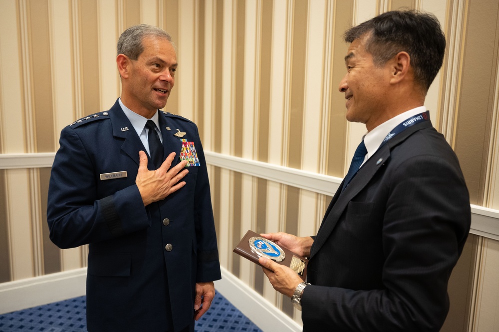 Pacific Air Forces commander meets with Japan-America Air Force Goodwill Association (JAAGA) leaders