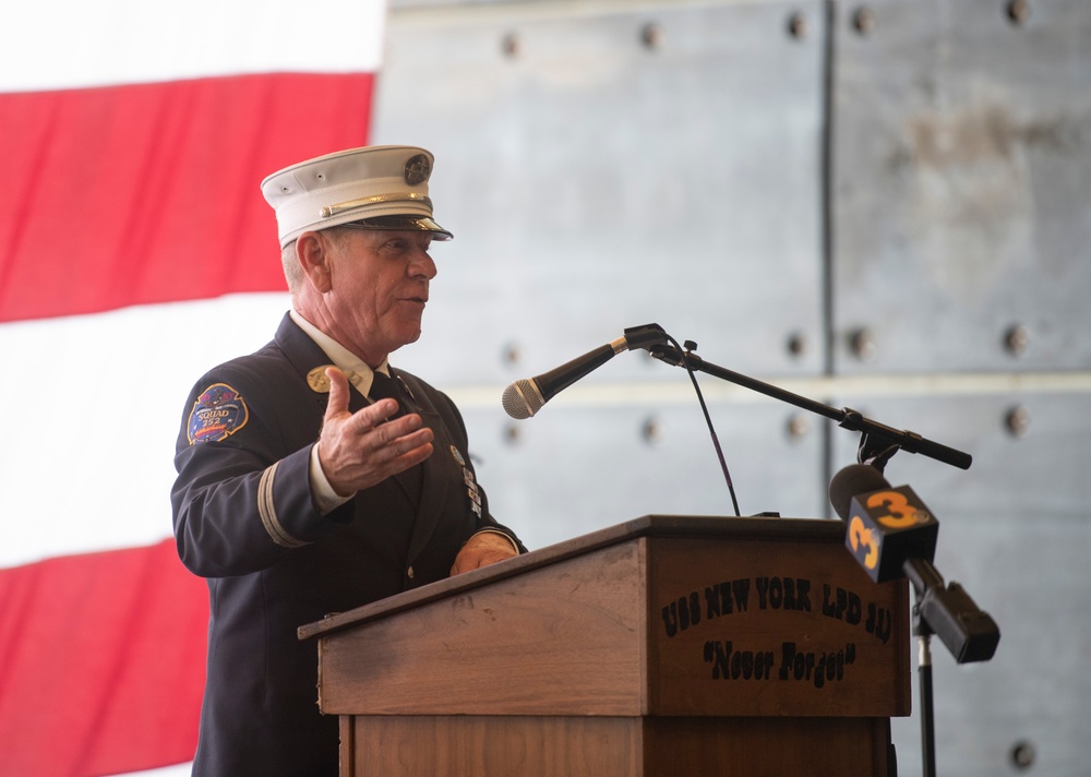USS New York hosts 9/11 Ceremony
