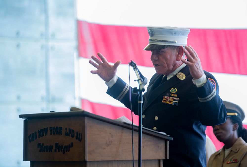 USS New York hosts 9/11 Ceremony