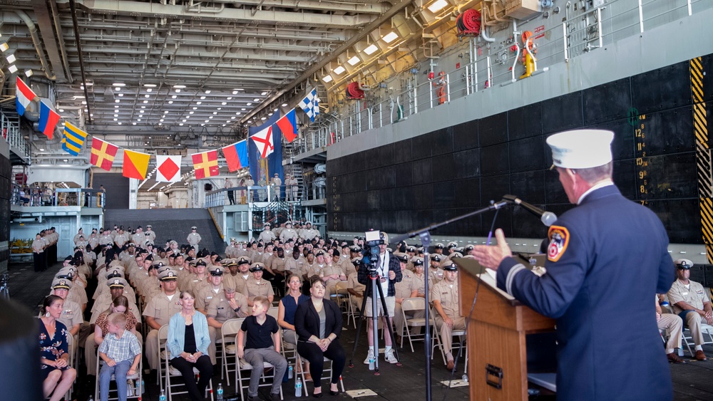 USS New York hosts 9/11 Ceremony