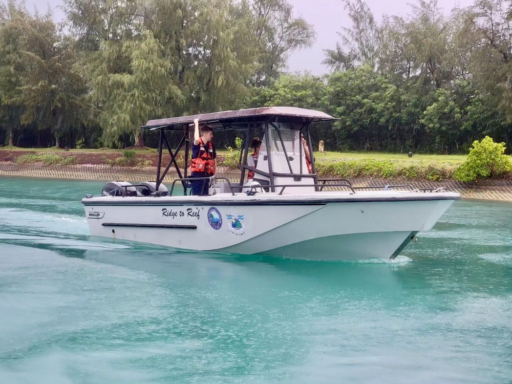 U.S. Coast Guard Forces Micronesia/Sector Guam and CNMI agencies successfully conduct a joint search and rescue exercise