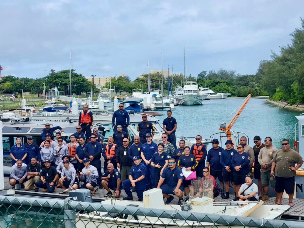 U.S. Coast Guard Forces Micronesia/Sector Guam and CNMI agencies successfully conduct joint search and rescue exercise