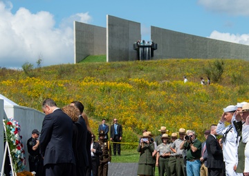 USS Somerset Sailors Participate in Flight 93 National Memorial Ceremony