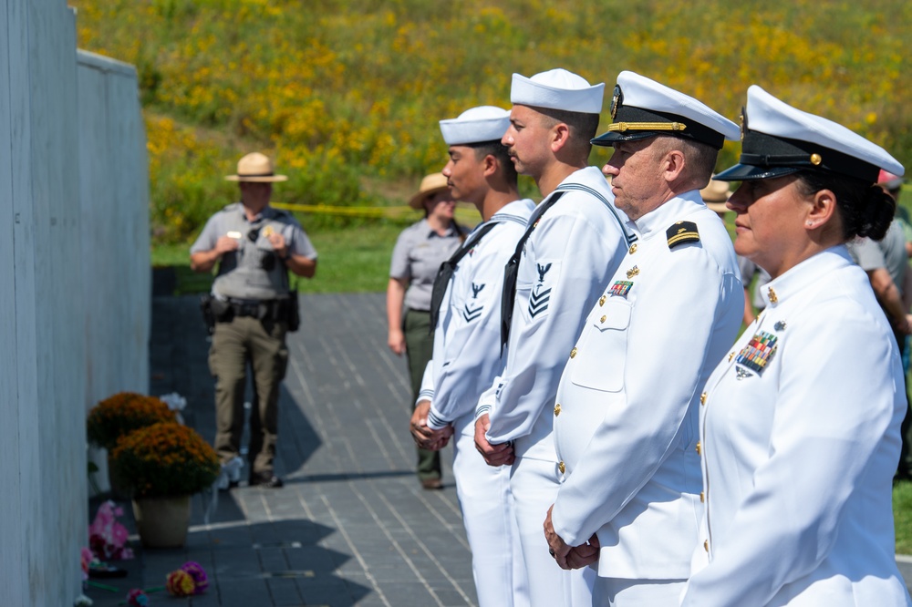 USS Somerset Sailors Participate in 9/11 Memorial Ceremony