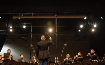 Marine Forces Reserve Band visits Tennessee State University