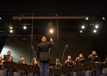 Marine Forces Reserve Band visits Tennessee State University