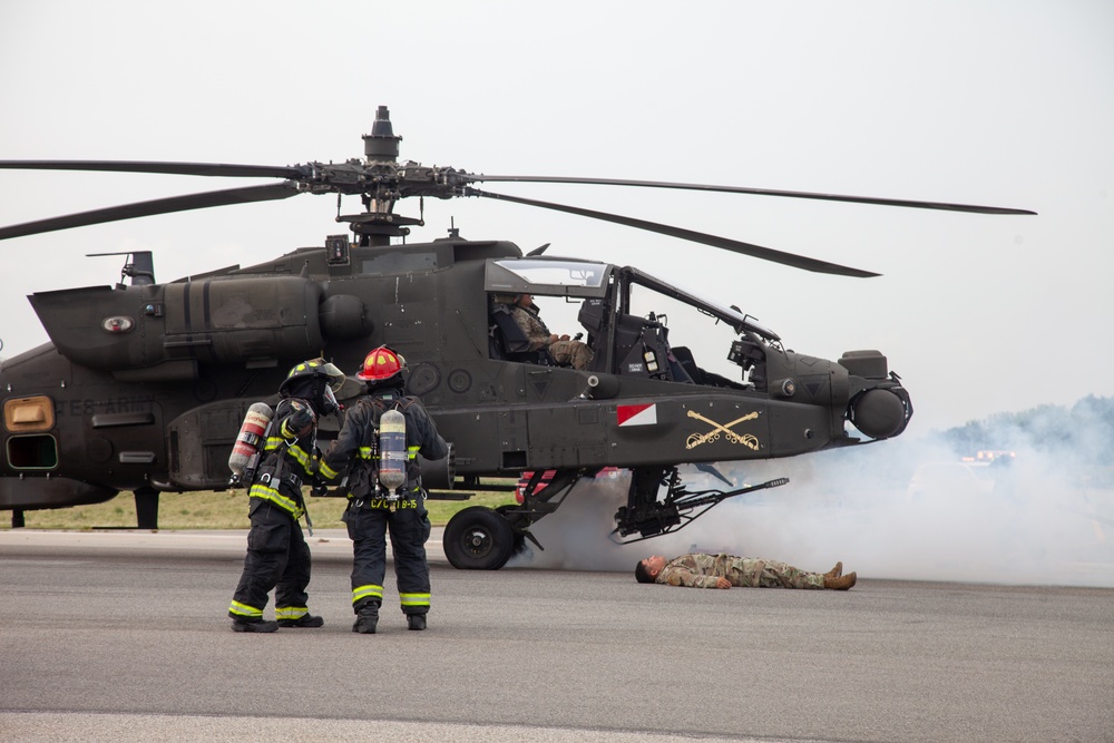 USAG Humphreys Airfield Pre-Accident Drill Sept. 12, 2023