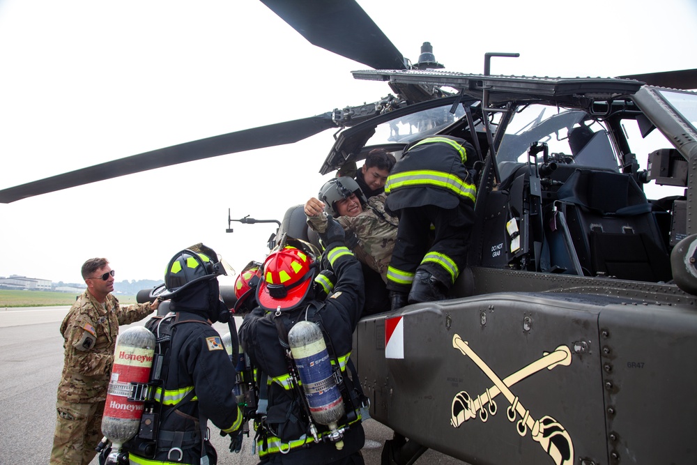 USAG Humphreys Airfield Pre-Accident Drill Sept. 12, 2023