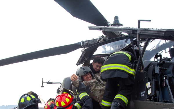 USAG Humphreys Airfield Pre-Accident Drill Sept. 12, 2023