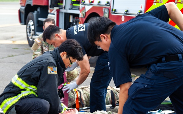 USAG Humphreys Airfield Pre-Accident Drill Sept. 12, 2023