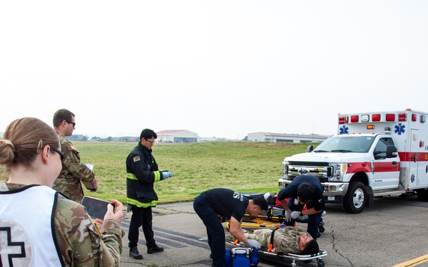 USAG Humphreys Airfield Pre-Accident Drill Sept. 12, 2023