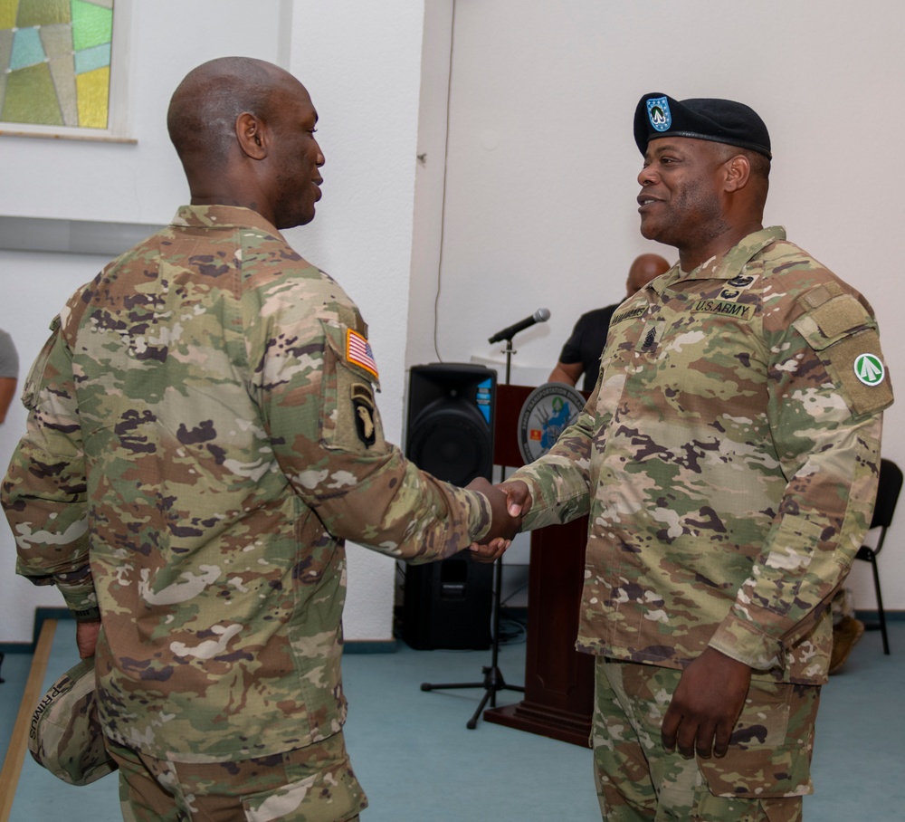 598th Transportation Brigade Relinquishment of Responsibility