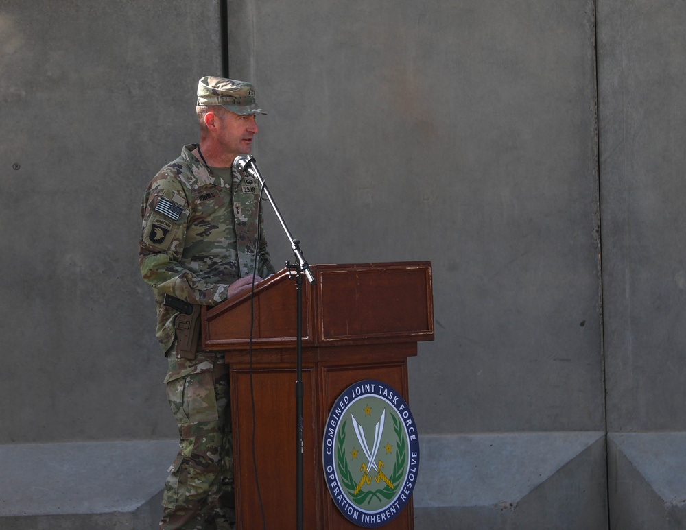 September 11th Memorial in UIII Iraq