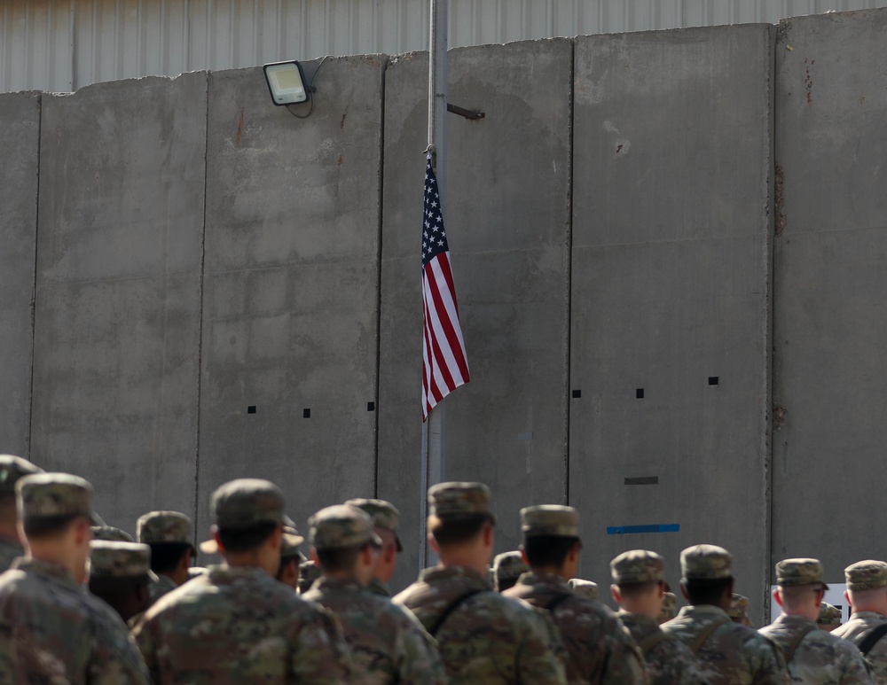 September 11th Memorial in UIII Iraq