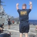 Ramage Sailors Conduct Physical Training