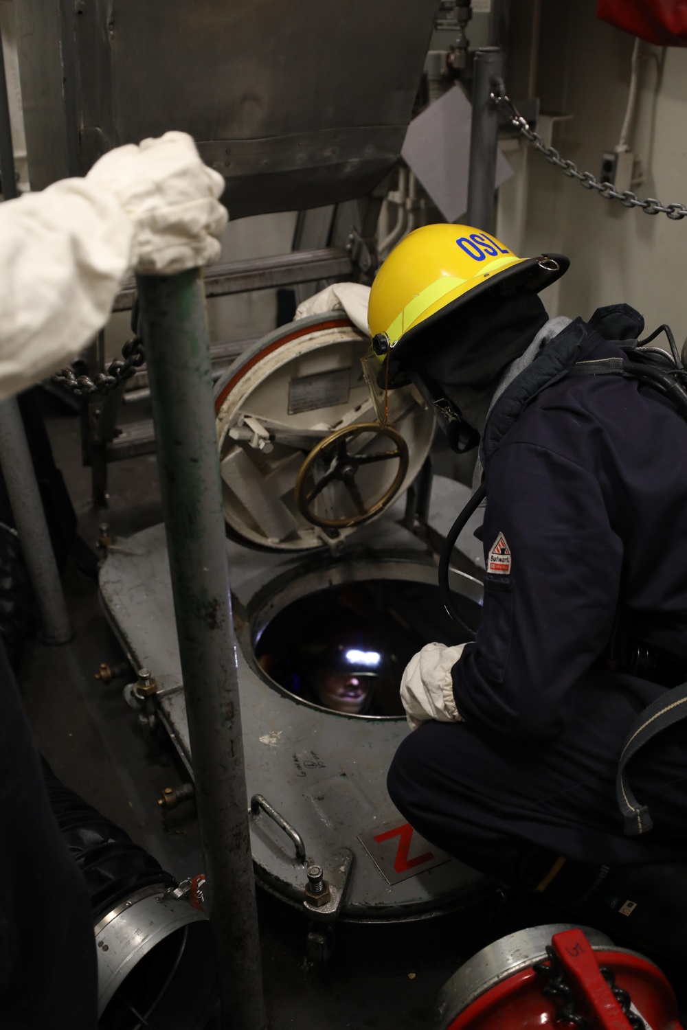 Ramage Conducts General Quarters Drill