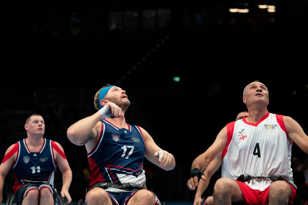 Team U.S. Invictus Games | Wheelchair Basketball Prelims