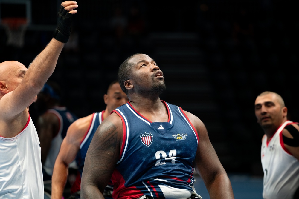 Team U.S. Invictus Games | Wheelchair Basketball Prelims