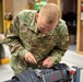 378th EAMXS performs maintenance on F-16 20mm gun system