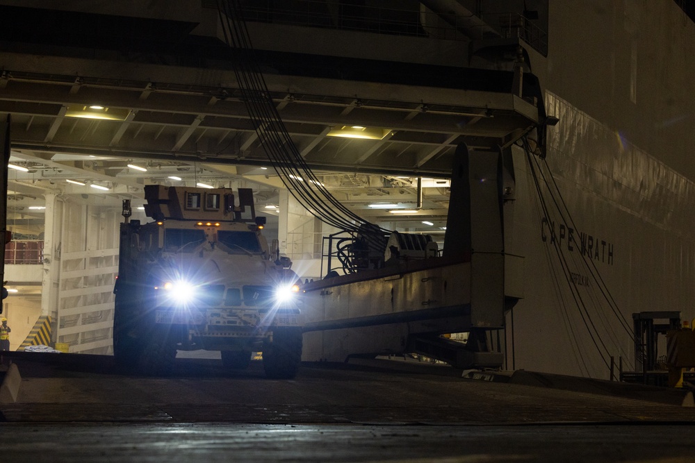 13th Armored Corps Sustainment Command conducts port operations