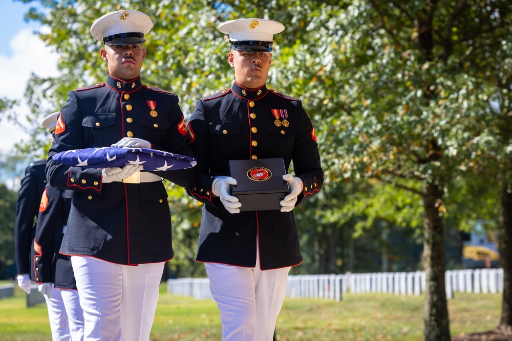 Memorial Service for Silver Star, Purple Heart recipient LtCol Bayard Victor Taylor