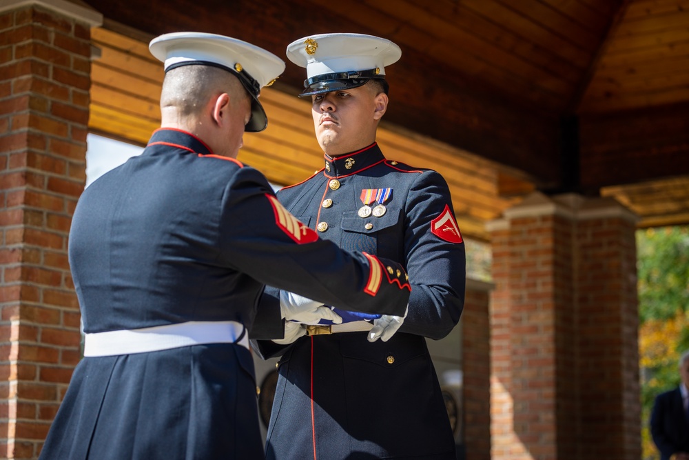 Memorial Service for Silver Star, Purple Heart recipient LtCol Bayard Victor Taylor