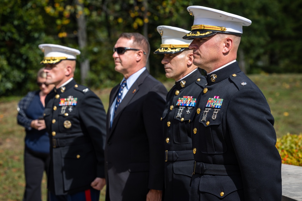 Memorial Service for Silver Star, Purple Heart recipient LtCol Bayard Victor Taylor