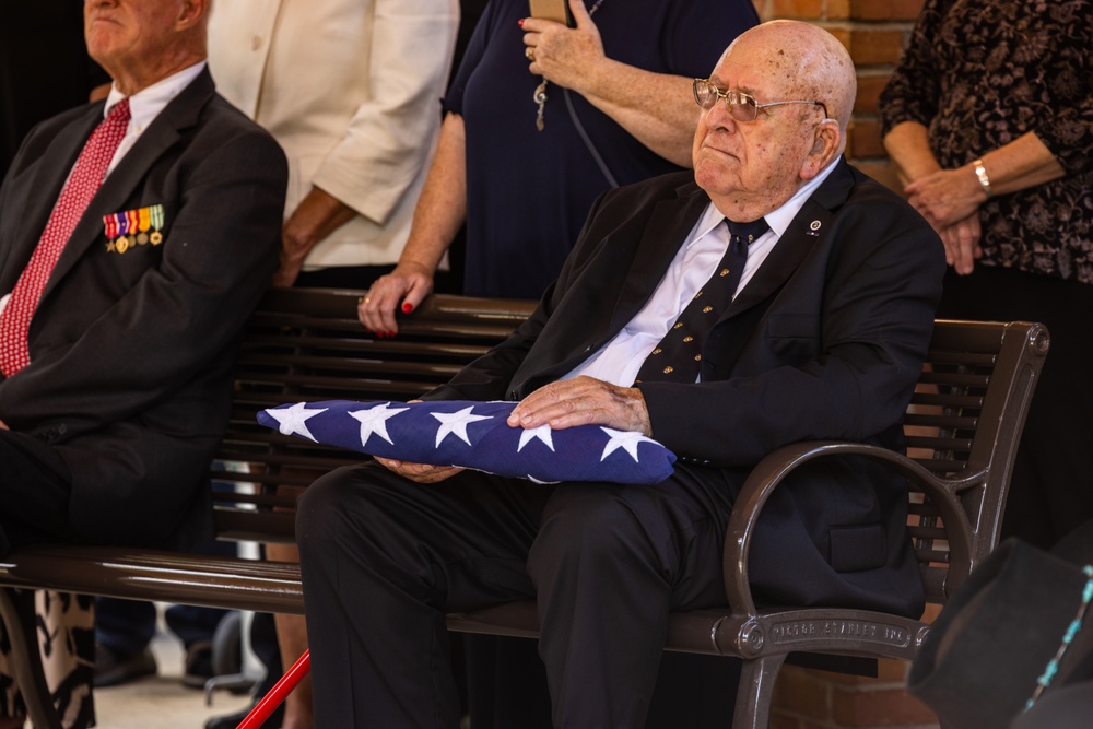 Memorial Service for Silver Star, Purple Heart recipient LtCol Bayard Victor Taylor