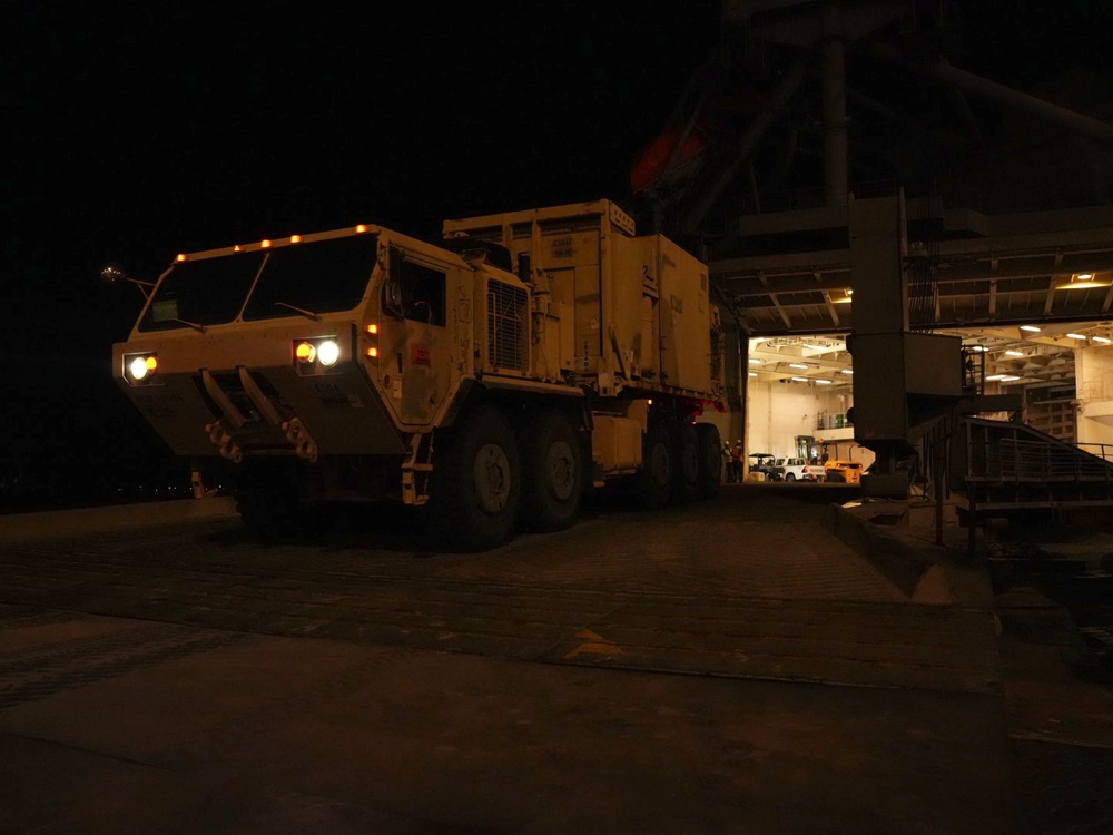 595th Transportation Brigade Showcase Robust Systems at Port Shuaiba