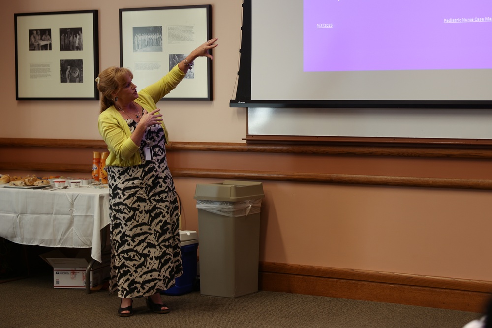 Military Family Life Counselors hold annual brief at Library of the Marine Corps