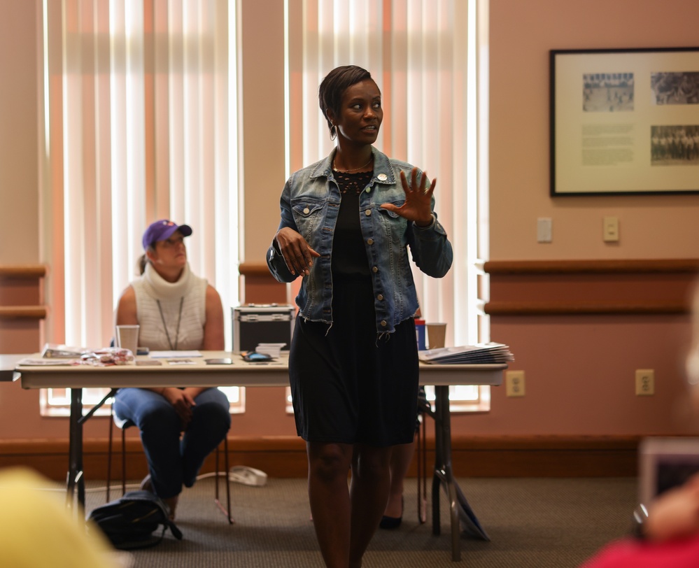 Military Family Life Counselors hold annual brief at Library of the Marine Corps