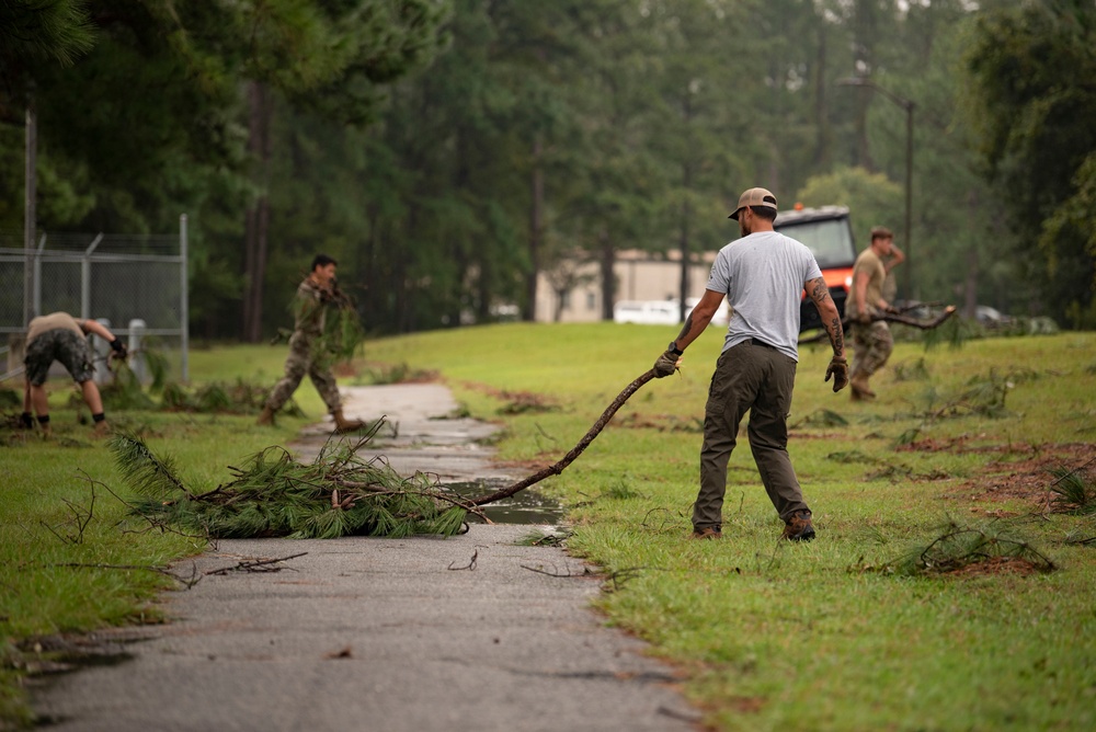Moody cleans up after Hurricane Idalia